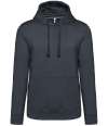 KB489 K489 Kariban Hooded Sweatshirt Dark Grey colour image